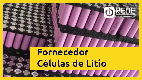 Fornecedor de Células de Lítio